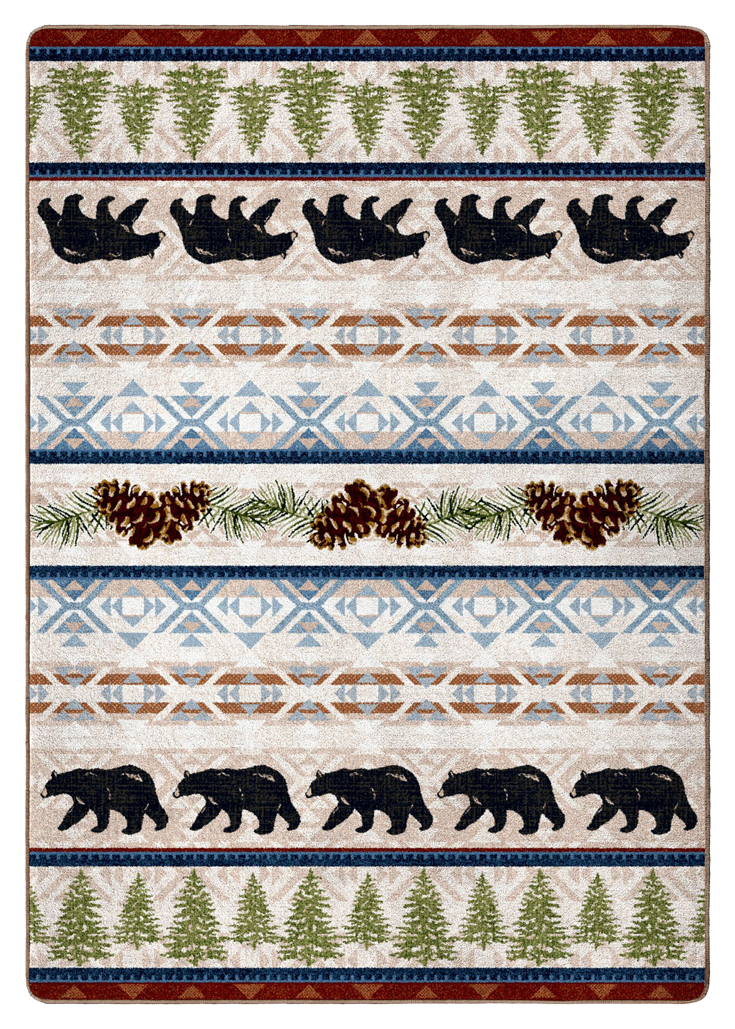 American Dakota Trailside Bear Area Rug Cabela's